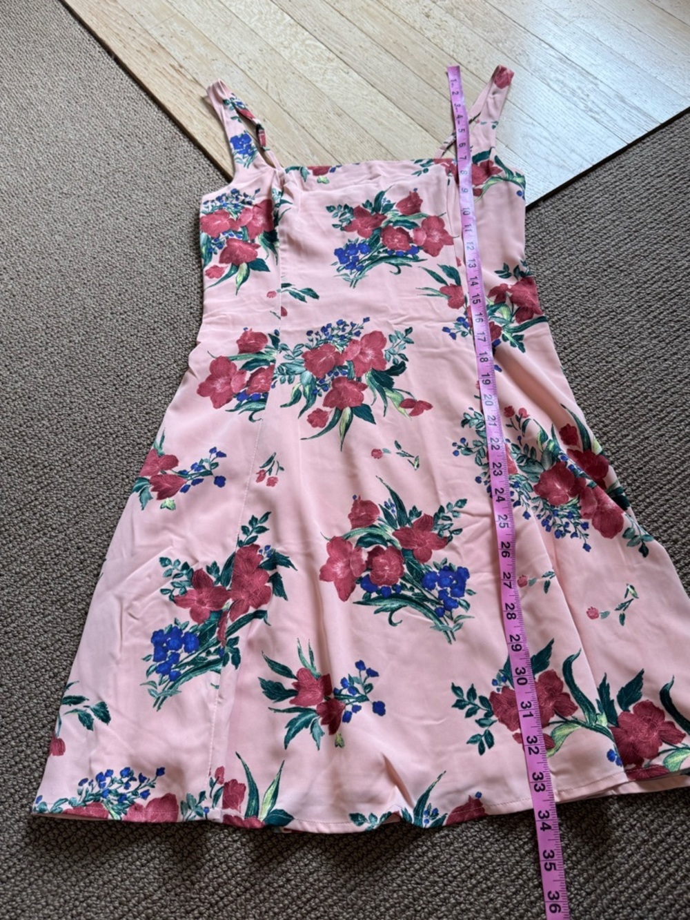 *NWT* ABERCROMBIE & FITCH Floral Dress - Picture 15 of 17